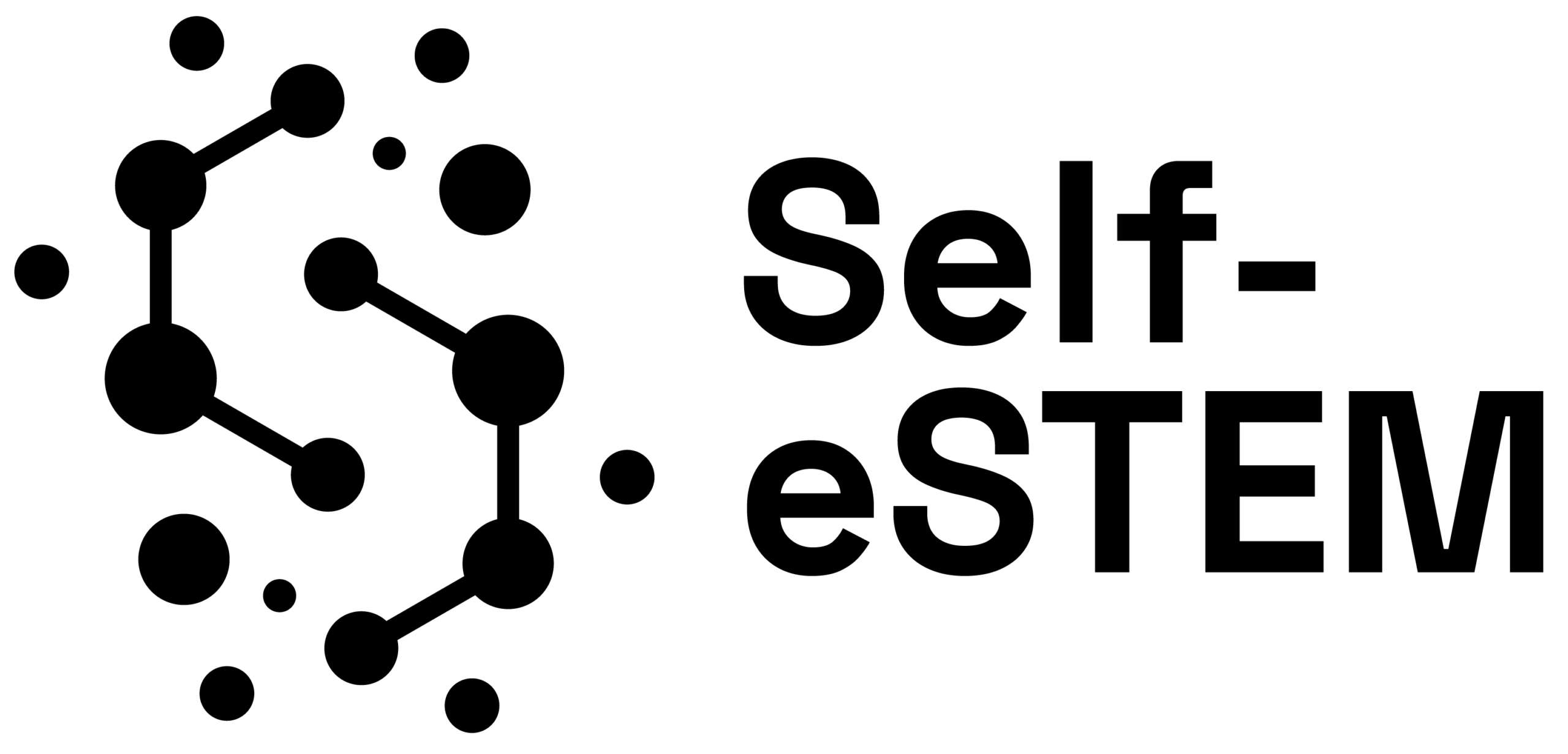 Self-eSTEM Logo (black on white background)