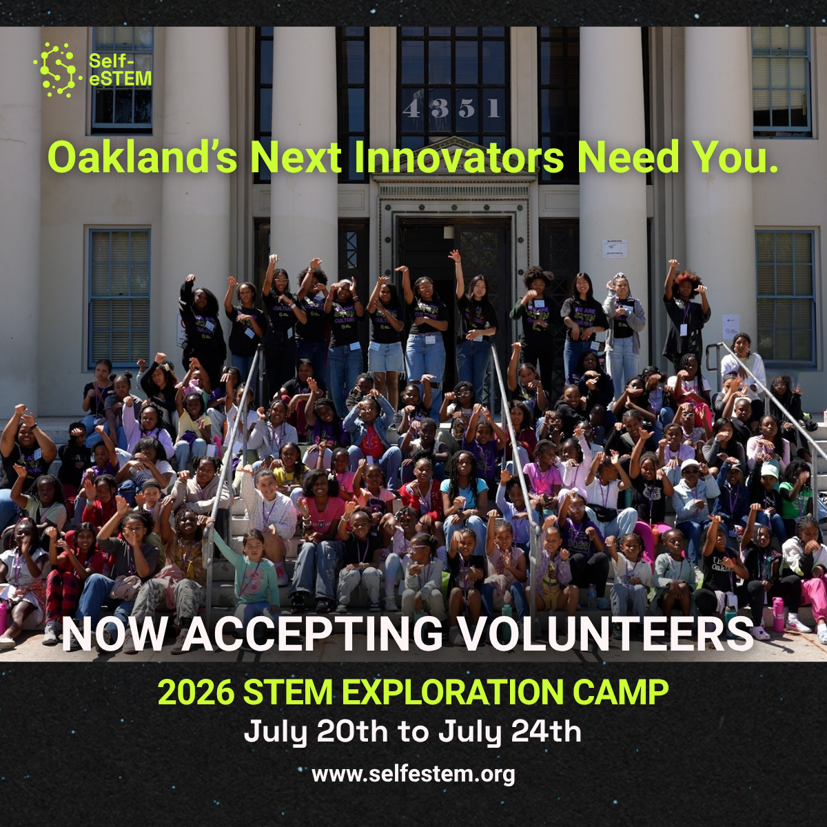 2026 Camp Volunteer Opportunity Image