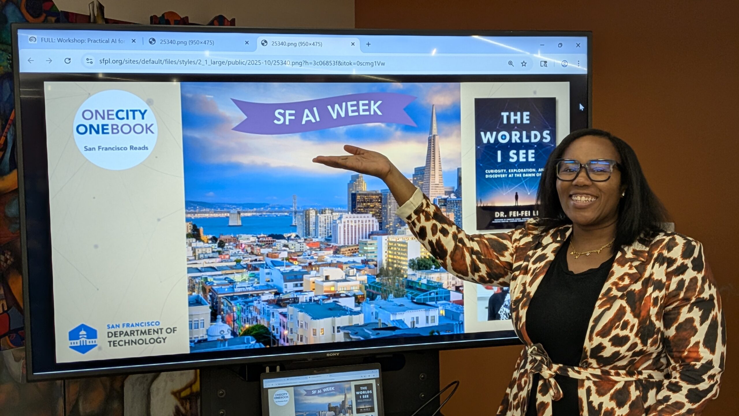 Adamaka Ajaelo at SF AI Tech Week: Practical AI for the Organizations That Need It Most